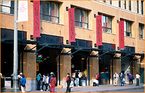 Grand Central Market, Broadway elevation