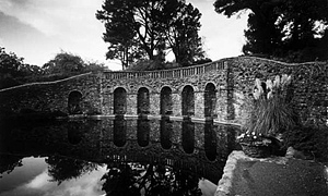 IN WOODSIDE: The Greenes designed the Mortimer Fleishhacker House, with grotto. - GREENE AND GREENE ARCHIVES
